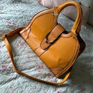 Oversized orange purse!